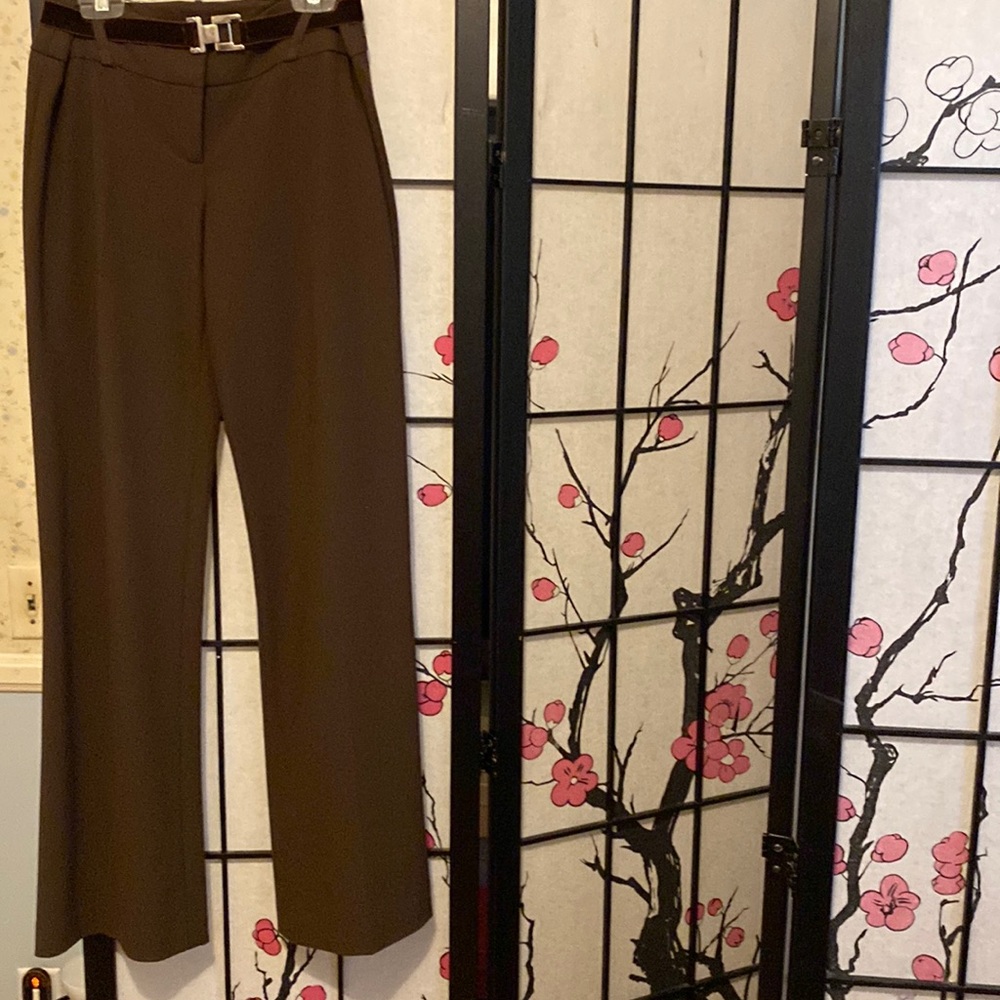 Beautiful Bebe brown slacks worn twice